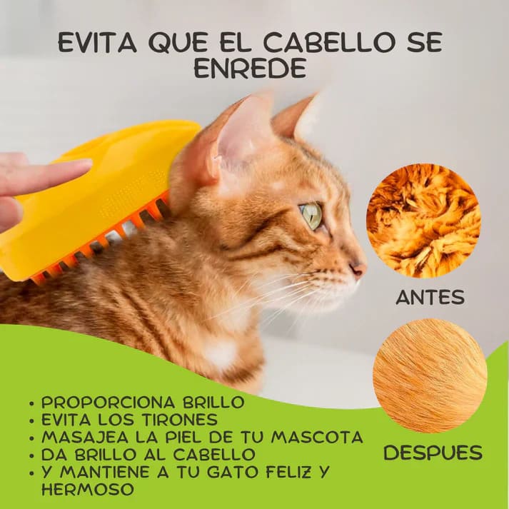 Cepillo a Vapor para Mascotas 2 X S/ 89
