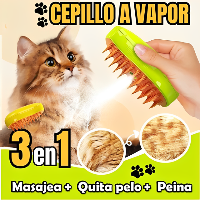 Cepillo a Vapor para Mascotas 2 X S/ 89